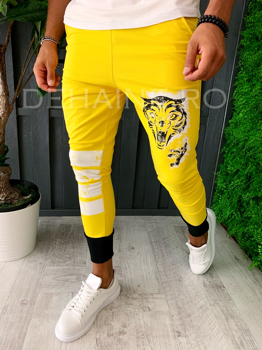 Pantaloni de trening conici A6041 O3-1